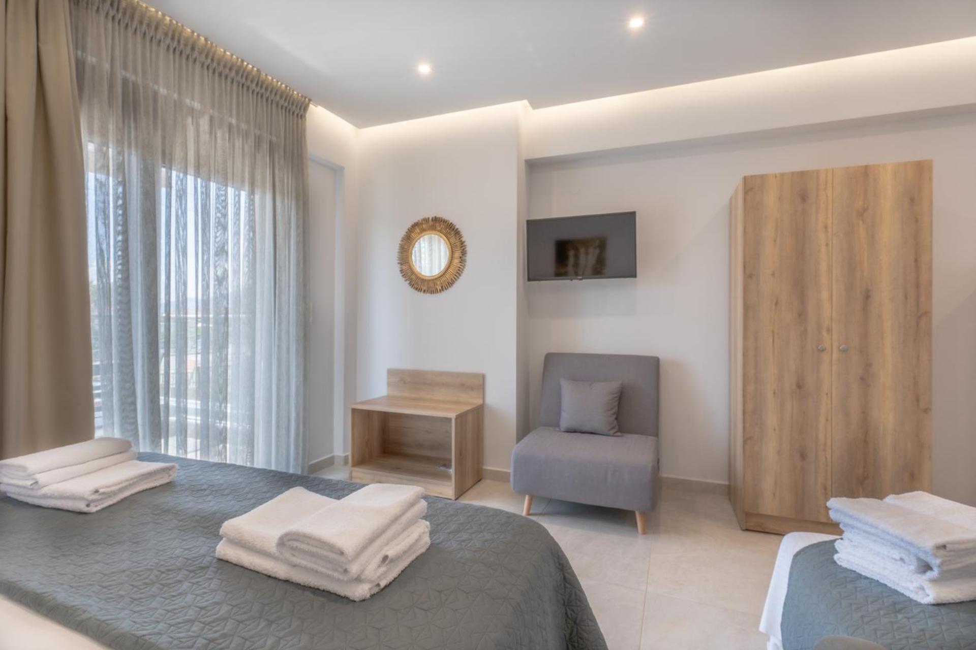 Sunshine Rooms And Suites Nea Vrasna Ngoại thất bức ảnh