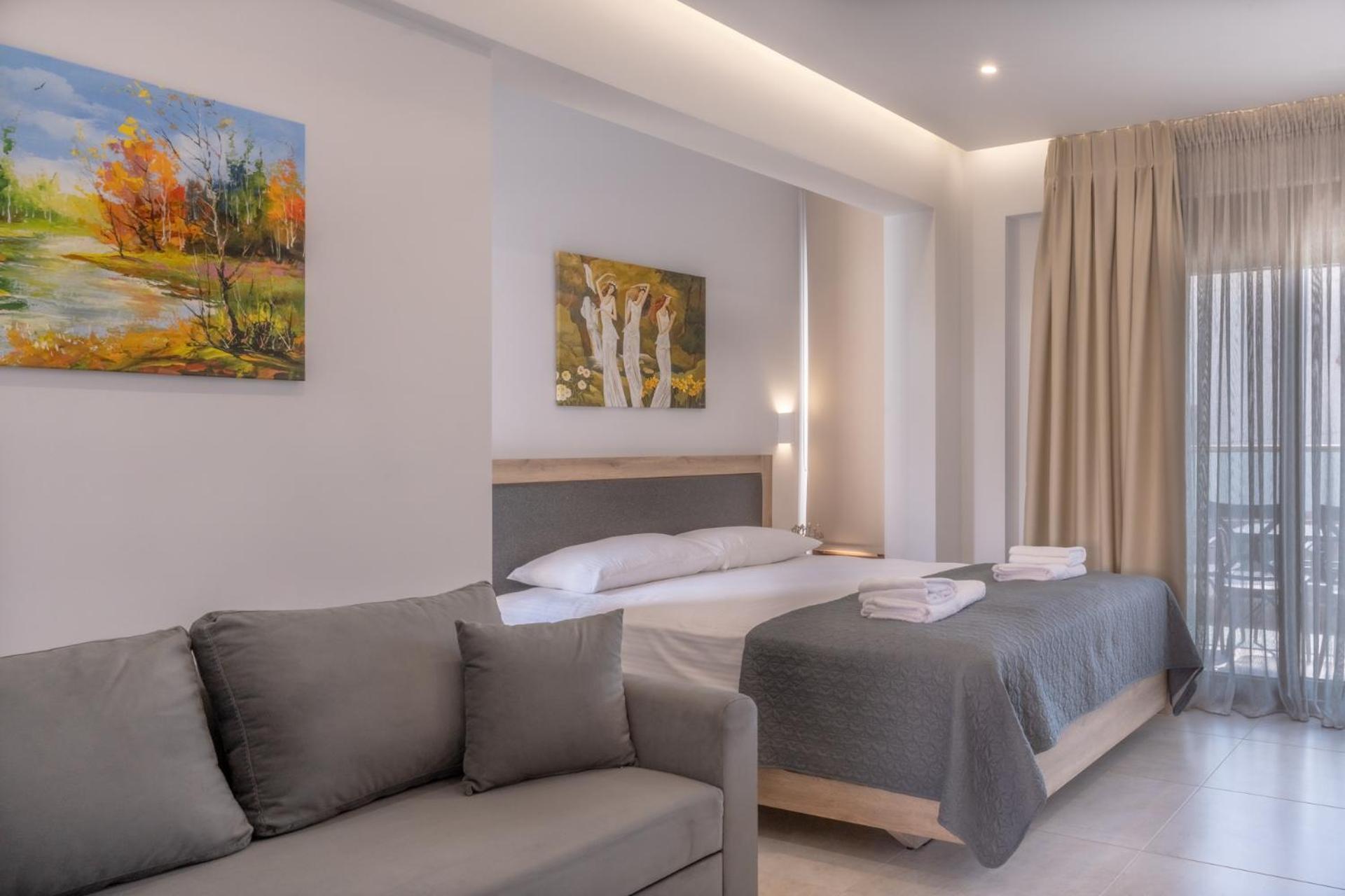 Sunshine Rooms And Suites Nea Vrasna Ngoại thất bức ảnh